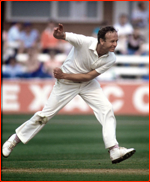Kent and England spin bowler Derek Underwood