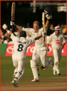 Philip Weston and Chris Taylor celebrate the win, C&G Final