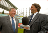 ECB's David Collier & Giles Clarke on securing Sky TV deal, The Oval.