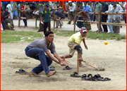 Cricket in Dhaka.