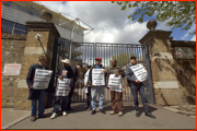 Anti-Zimbabwe protest, Lord's.