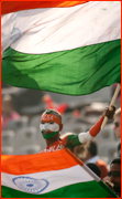 India supporter, Mohali.