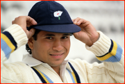 Sachin Tendulkar, Yorkshire, England.