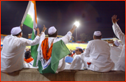 India supporters, Durban.