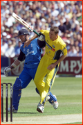 Nick Knight & Glenn McGrath.