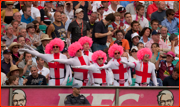England supporters, Sydney.
